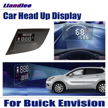 Для Buick Envision 2016-2023 Автомобильный головной дисплей HUD Автомобильные Электронные Аксессуары Проектор безопасного вождения на лобовом стекле