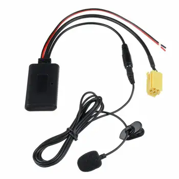 HIFI Автомобильный Аудио Кабель Bluetooth Адаптер Микрофон MIC AUX IN Музыка для Fiat Для Alfa Для Lancia для Benz SMART 451