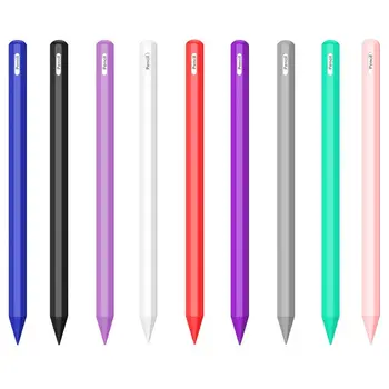 Силиконовый чехол для Apple Pencil Защитная оболочка 2-го поколения iPencil 2 Grip Skin Cover Holder для iPad Pro 11 12,9 дюймов 2018 г.