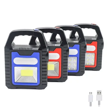 Перезаряжаемый светодиодный электрический фонарик, легкий ночной прожектор для ремонта автомобилей