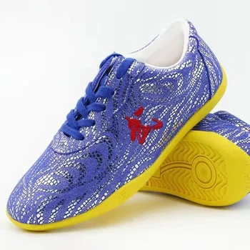 2023 Новые кроссовки для боевых искусств, мужские и женские удобные кроссовки для спортзала, мужская обувь для боевых искусств на мягкой подошве для пар, Брендовая обувь Tai Chi