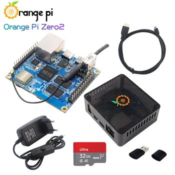 Orange Pi Zero 2 1 ГБ оперативной памяти Allwinner H616 Поддержка чипа BT, работающего под управлением ОС Android 10 Ubuntu Debian, Питание платы HDMI-совместимым кабелем