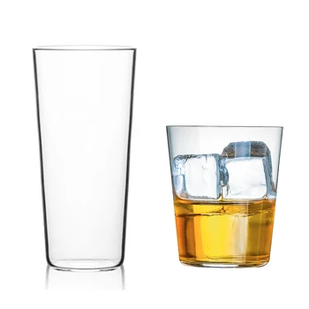Сверхлегкие 4 стакана для сока объемом 450 мл, набор бокалов для коктейлей Collins Glass из 4