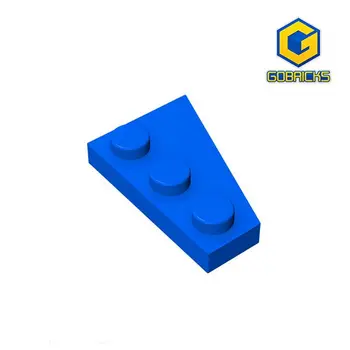 Gobricks GDS-546 Клин, пластина 3 x 2 слева совместим с детскими игрушками lego 43723 из кусочков для сборки строительных блоков