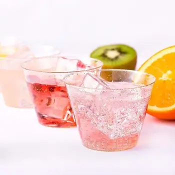 Изысканный 2-х цветный креативный стакан для воды с блестящей поверхностью, предметы домашнего обихода