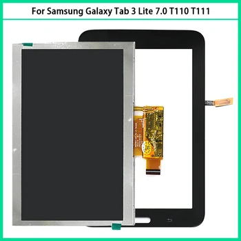 Для Samsung Galaxy Tab 3 Lite 7,0 SM-T110 T110 T111 ЖК-дисплей С Сенсорным Экраном, Панель Монитора, Модуль В Сборе, Замена