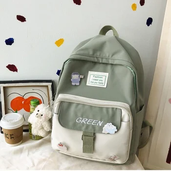 2023 Новый многофункциональный модный рюкзак для корейской студентки, легкая и симпатичная школьная сумка для путешествий на открытом воздухе большой емкости