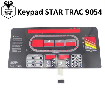 Клавиатура STAR TRAC 9054 Панель кнопок беговой дорожки Мембранный переключатель панели управления для STAR T-RAC