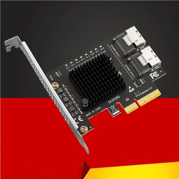 НОВЫЙ PCIe для Mini SAS 8087 8-Портовый SSD-Адаптер SATA 3,0 6 Гбит/С PCI-E PCI Express X4 Контроллер Карты Расширения Riser для Майнинга Chia