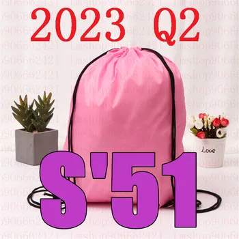 Последняя версия 2023 Q2 BAM 51 Сумка на шнурке BAM51 Ремень Водонепроницаемый Рюкзак Обувь Одежда Йога Бег Фитнес Дорожная сумка
