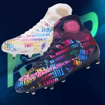 Качественная футбольная обувь Messi, прочные футбольные бутсы Оптового общества, бутсы для тренировок по футзалу на открытом воздухе, Кроссовки 33-46 размеров