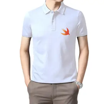 Мужская футболка с винтажным языком программирования Swift, женская футболка